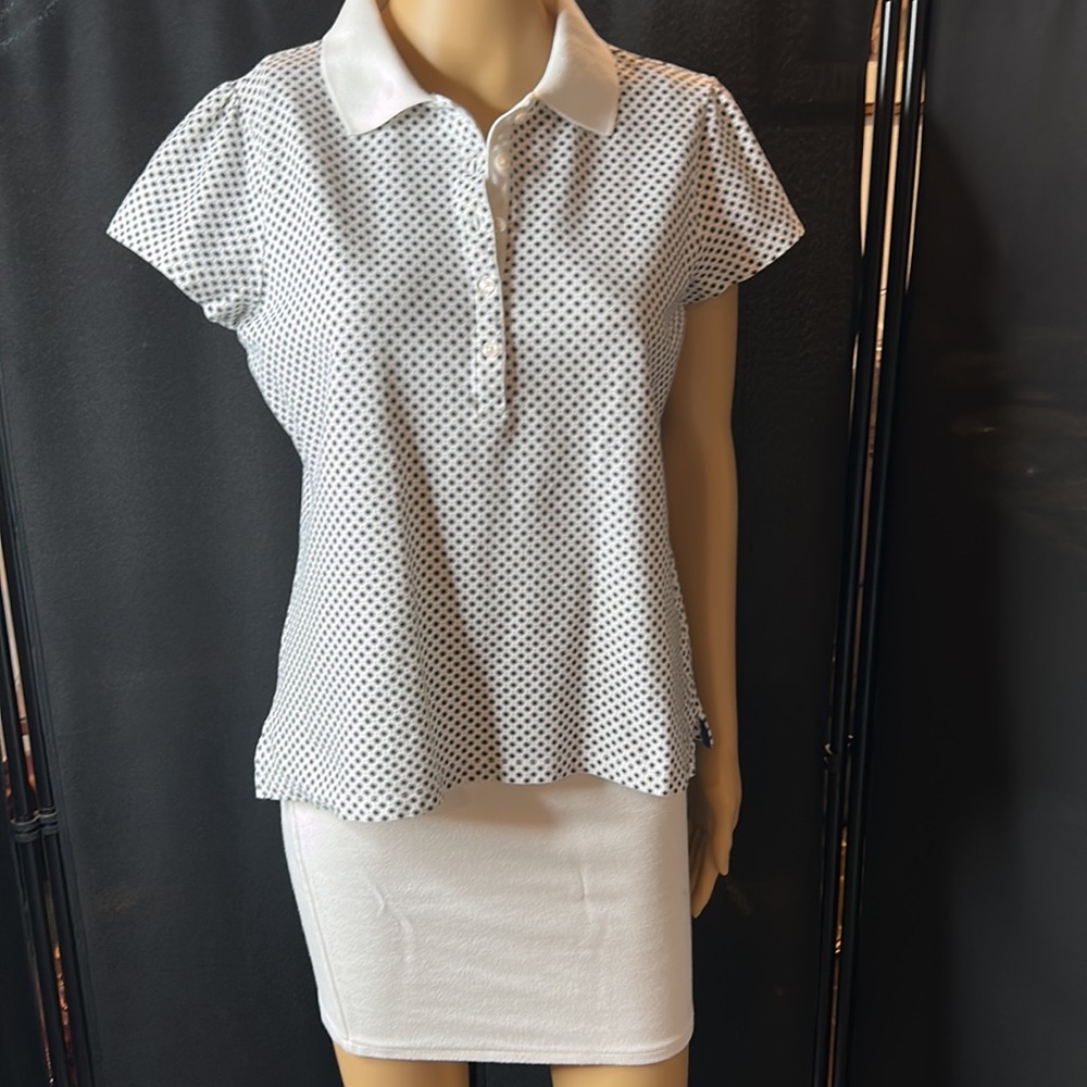 Tommy Hilfiger button down polo shirt.